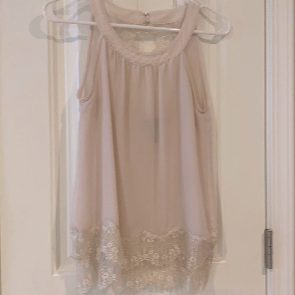 Lacy WHBM top